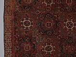 'Holbein' Carpet, Wool; symmetrically (?) knotted pile