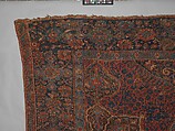 "Medallion Ushak" Carpet, Wool (warp, weft, and pile); symmetrically knotted pile