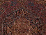 "Medallion Ushak" Carpet, Wool (warp, weft, and pile); symmetrically knotted pile