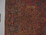 "Medallion Ushak" Carpet, Wool (warp, weft, and pile); symmetrically knotted pile