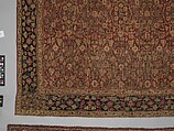 "Millefleur" Carpet, Cotton (warp and weft), wool (pile); asymmetrically knotted pile