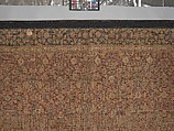 "Millefleur" Carpet, Cotton (warp and weft), wool (pile); asymmetrically knotted pile