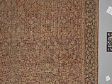 "Millefleur" Carpet, Cotton (warp and weft), wool (pile); asymmetrically knotted pile
