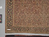 "Millefleur" Carpet, Cotton (warp and weft), wool (pile); asymmetrically knotted pile