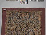 Carpet, Wool (warp, weft and pile); symmetrically knotted pile