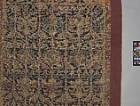 Carpet, Wool (warp, weft and pile); symmetrically knotted pile