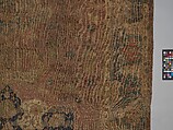 Carpet, Cotton (warp and weft), wool (pile); asymmetrically knotted pile