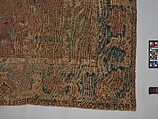 Carpet, Cotton (warp and weft), wool (pile); asymmetrically knotted pile