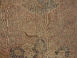 Carpet, Cotton (warp and weft), wool (pile); asymmetrically knotted pile