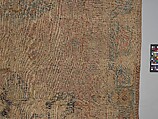 Carpet, Cotton (warp and weft), wool (pile); asymmetrically knotted pile