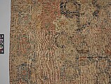 Carpet, Cotton (warp and weft), wool (pile); asymmetrically knotted pile