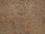 Carpet, Cotton (warp and weft), wool (pile); asymmetrically knotted pile