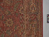 Carpet, Cotton (warp and weft), wool (pile); asymmetrically knotted pile