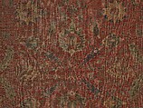 Carpet, Cotton (warp and weft), wool (pile); asymmetrically knotted pile