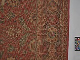 Carpet, Cotton (warp and weft), wool (pile); asymmetrically knotted pile
