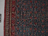 Carpet, Cotton (warp and weft) silk (pile); asymmetrically knotted pile