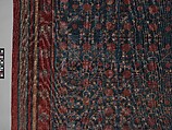 Carpet, Cotton (warp and weft) silk (pile); asymmetrically knotted pile