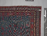 Carpet, Cotton (warp and weft) silk (pile); asymmetrically knotted pile