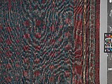 Carpet, Cotton (warp and weft) silk (pile); asymmetrically knotted pile