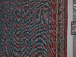 Carpet, Cotton (warp and weft) silk (pile); asymmetrically knotted pile