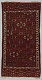 Yomut Main Carpet, Wool (warp, weft and pile); symmetrically knotted pile