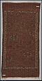 Yomut Main Carpet, Wool (warp, weft and pile); symmetrically knotted pile