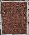 Carpet, Wool (warp, weft and pile); asymmetrically knotted pile