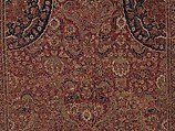 Carpet, Wool (warp, weft and pile); asymmetrically knotted pile