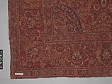 Carpet, Wool (warp, weft and pile); asymmetrically knotted pile