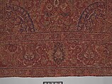 Carpet, Wool (warp, weft and pile); asymmetrically knotted pile