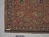 Vase Carpet, Cotton (warp and weft), wool (pile); asymmetrically knotted pile