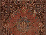 Carpet, Wool (warp, weft and pile); asymmetrically knotted pile