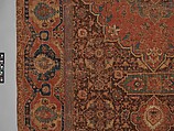 Carpet, Wool (warp, weft and pile); asymmetrically knotted pile