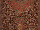 Carpet, Wool (warp, weft and pile); asymmetrically knotted pile