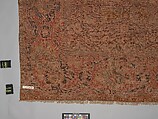 Carpet, Wool (warp, weft and pile); asymmetrically knotted pile