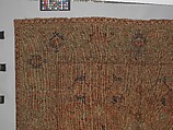 Carpet, Cotton (warp and weft), wool (pile); asymmetrically knotted pile