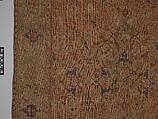 Carpet, Cotton (warp and weft), wool (pile); asymmetrically knotted pile