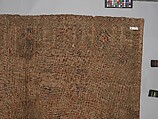 Carpet, Cotton (warp and weft), wool (pile); asymmetrically knotted pile