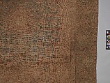Carpet, Cotton (warp and weft), wool (pile); asymmetrically knotted pile