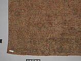Carpet, Cotton (warp and weft), wool (pile); asymmetrically knotted pile