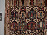 Carpet, Wool (warp, weft, pile); symmetrically knotted pile