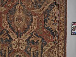 Dragon Carpet, Wool (warp, weft, pile); symmetrically knotted pile