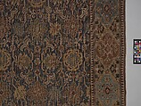 Harshang Carpet, Wool; symmetrically knotted pile