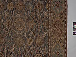 Harshang Carpet, Wool; symmetrically knotted pile
