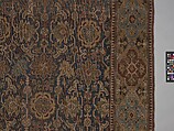 Harshang Carpet, Wool; symmetrically knotted pile