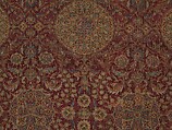 Ottoman Court Carpet, Wool (warp, weft and pile); asymmetrically knotted pile