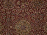 Ottoman Court Carpet, Wool (warp, weft and pile); asymmetrically knotted pile