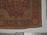 Ottoman Court Carpet, Wool (warp, weft and pile); asymmetrically knotted pile