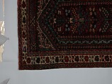 Demirci Prayer Rug, Wool (warp, weft and pile); symmetrically knotted pile
