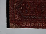 Demirci Prayer Rug, Wool (warp, weft and pile); symmetrically knotted pile